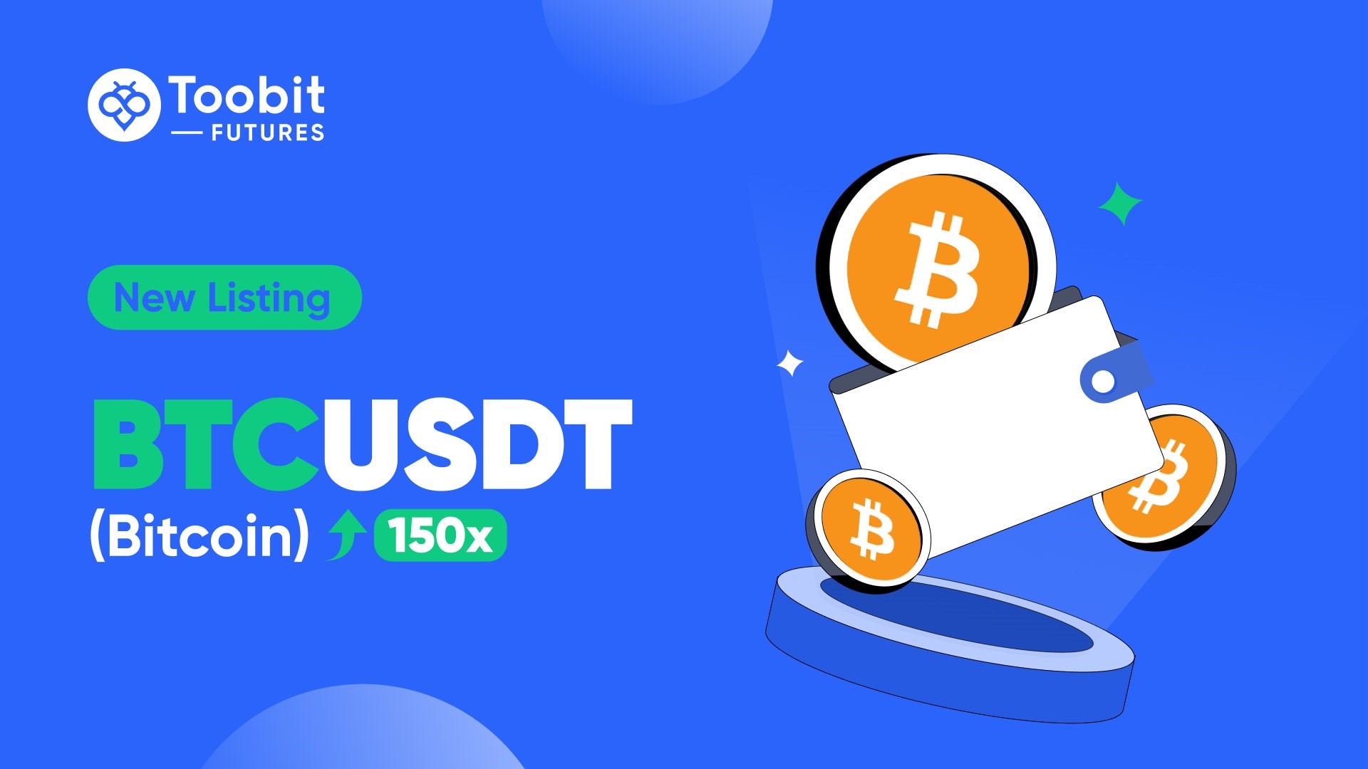 BTCUSDT Perpetual Futures Is Launched Toobit