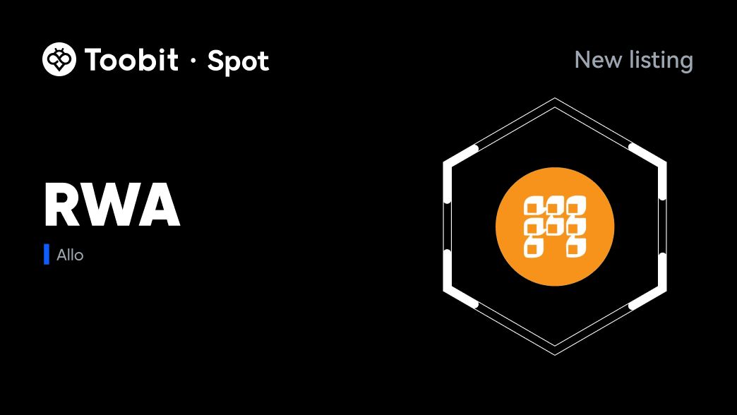 Toobit Lists Allo (RWA) for Spot Trading – Toobit